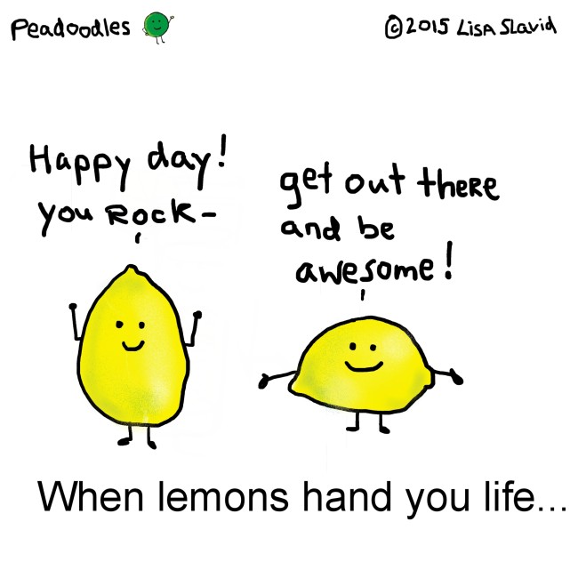 lemons hand you life square template